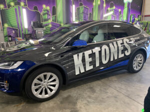 Ketone commercial car wrap